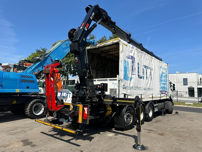 Scania P410 8x4 TRIDEM PRITSCHE PLANE + KRAN HIAB 244 EP-4 HIDUO - RETARDER - LIFT + STEERING AXLE - *327.000km* - RADIO - Plane LKW, Autokran: das Bild 5 Scania P410 8x4 TRIDEM PRITSCHE PLANE + KRAN HIAB 244 EP-4 HIDUO - RETARDER - LIFT + STEERING AXLE - *327.000km* - RADIO - Plane LKW, Autokran: das Bild 5