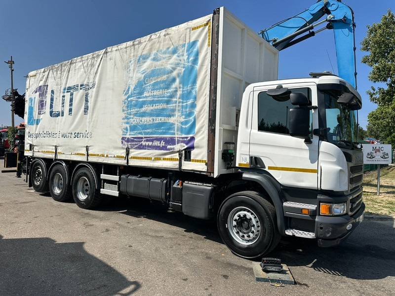 Scania P410 8x4 TRIDEM PRITSCHE PLANE + KRAN HIAB 244 EP-4 HIDUO - RETARDER - LIFT + STEERING AXLE - *327.000km* - RADIO - Plane LKW, Autokran: das Bild 3 Scania P410 8x4 TRIDEM PRITSCHE PLANE + KRAN HIAB 244 EP-4 HIDUO - RETARDER - LIFT + STEERING AXLE - *327.000km* - RADIO - Plane LKW, Autokran: das Bild 3