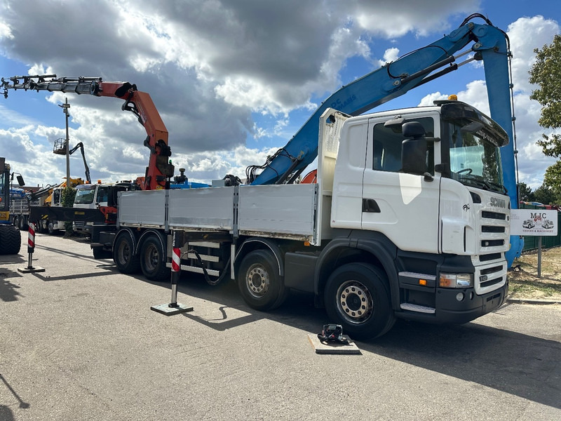 Scania R420 8x4 + CRANE PALFINGER PK44002 F (7x) + Rotator - 6m50 platform - Manual - - Pritsche LKW, Autokran: das Bild 2 Scania R420 8x4 + CRANE PALFINGER PK44002 F (7x) + Rotator - 6m50 platform - Manual - - Pritsche LKW, Autokran: das Bild 2