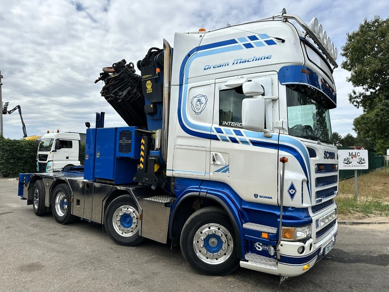 Scania R500 8x2 + CRANE 100Tm! PALFINGER PK100002 G 8x + 1 ME - RETARDER - ALCOA DURA BRIGHT - LIFT + STEERING - 5/6 HYDR F - TÜV 05/2026 - TOP CONDITION - Autokran: das Bild 2 Scania R500 8x2 + CRANE 100Tm! PALFINGER PK100002 G 8x + 1 ME - RETARDER - ALCOA DURA BRIGHT - LIFT + STEERING - 5/6 HYDR F - TÜV 05/2026 - TOP CONDITION - Autokran: das Bild 2