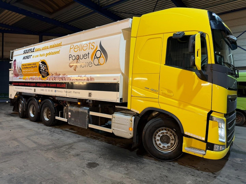 Volvo FH 460 8x4 TRIDEM SILO COMPRESSOR / BDF / CURTAINSIDE BOX 8m50 - *FULL AIR* - EURO 6 - LIFT + STEERING AXLE - BE TRUCK - Tankwagen: das Bild 1 Volvo FH 460 8x4 TRIDEM SILO COMPRESSOR / BDF / CURTAINSIDE BOX 8m50 - *FULL AIR* - EURO 6 - LIFT + STEERING AXLE - BE TRUCK - Tankwagen: das Bild 1