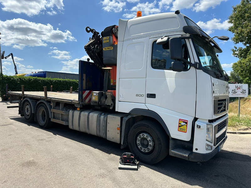 Volvo FH 500 6X2 + CRANE PALFINGER PK50002 E 6x - RETARDER - PLATFORM 6m20 - TWISTLOCKS 20' - 561.000km - EURO 5 - Autokran: das Bild 2 Volvo FH 500 6X2 + CRANE PALFINGER PK50002 E 6x - RETARDER - PLATFORM 6m20 - TWISTLOCKS 20' - 561.000km - EURO 5 - Autokran: das Bild 2