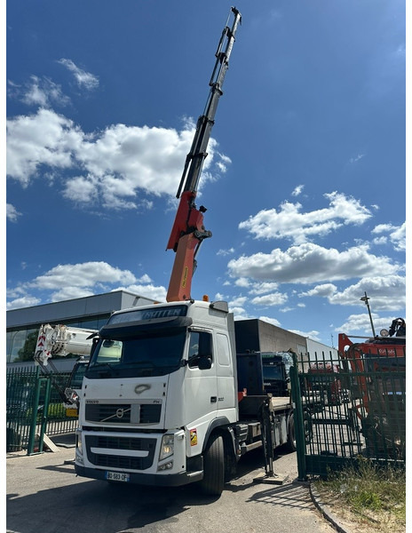Volvo FH 500 6X2 + CRANE PALFINGER PK50002 E 6x - RETARDER - PLATFORM 6m20 - TWISTLOCKS 20' - 561.000km - EURO 5 - Autokran: das Bild 5 Volvo FH 500 6X2 + CRANE PALFINGER PK50002 E 6x - RETARDER - PLATFORM 6m20 - TWISTLOCKS 20' - 561.000km - EURO 5 - Autokran: das Bild 5