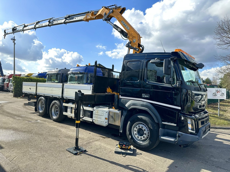 Volvo FMX 370 6x2 PLATFORM 6M35 + CRANE EFFER 215/6S -*127.000km* - LIFT AXLE - DOUBLE WHEELS - I SHIFT - EURO 6 - BE PAPERS - Autokran: das Bild 1 Volvo FMX 370 6x2 PLATFORM 6M35 + CRANE EFFER 215/6S -*127.000km* - LIFT AXLE - DOUBLE WHEELS - I SHIFT - EURO 6 - BE PAPERS - Autokran: das Bild 1