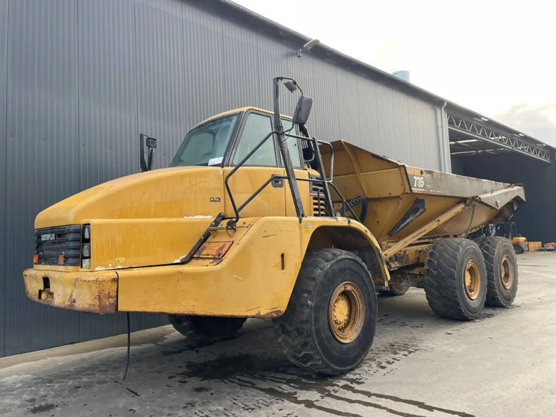 Cat 735 - Knickgelenkter Dumper: das Bild 1 Cat 735 - Knickgelenkter Dumper: das Bild 1