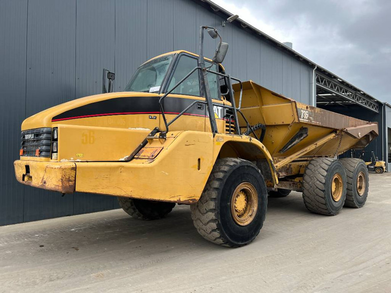 Cat 735 - Knickgelenkter Dumper: das Bild 1 Cat 735 - Knickgelenkter Dumper: das Bild 1