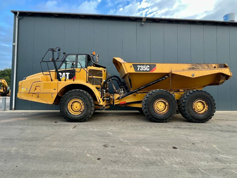 Cat 735C - Knickgelenkter Dumper: das Bild 2 Cat 735C - Knickgelenkter Dumper: das Bild 2