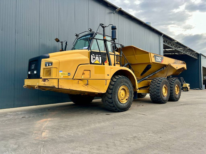 Cat 735C - Knickgelenkter Dumper: das Bild 1 Cat 735C - Knickgelenkter Dumper: das Bild 1