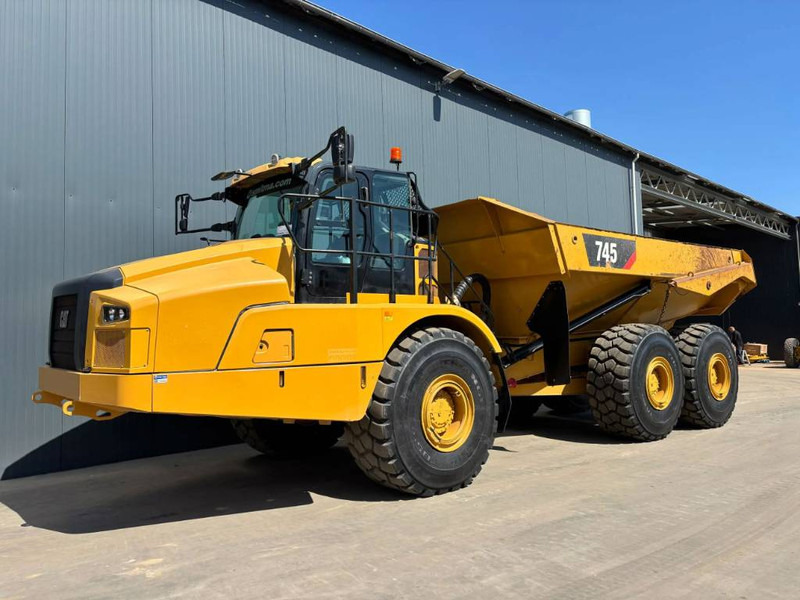 Cat 745 04A - Knickgelenkter Dumper: das Bild 1 Cat 745 04A - Knickgelenkter Dumper: das Bild 1