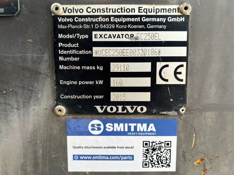 Volvo EC250E L - Kettenbagger: das Bild 5 Volvo EC250E L - Kettenbagger: das Bild 5