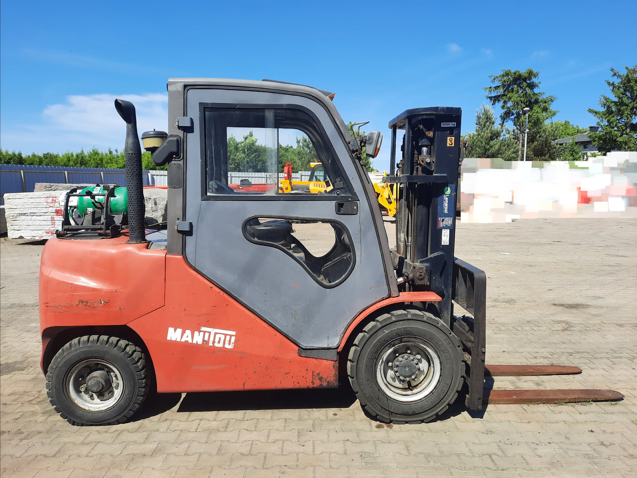 Manitou MI50G - Schubmaststapler: das Bild 5 Manitou MI50G - Schubmaststapler: das Bild 5