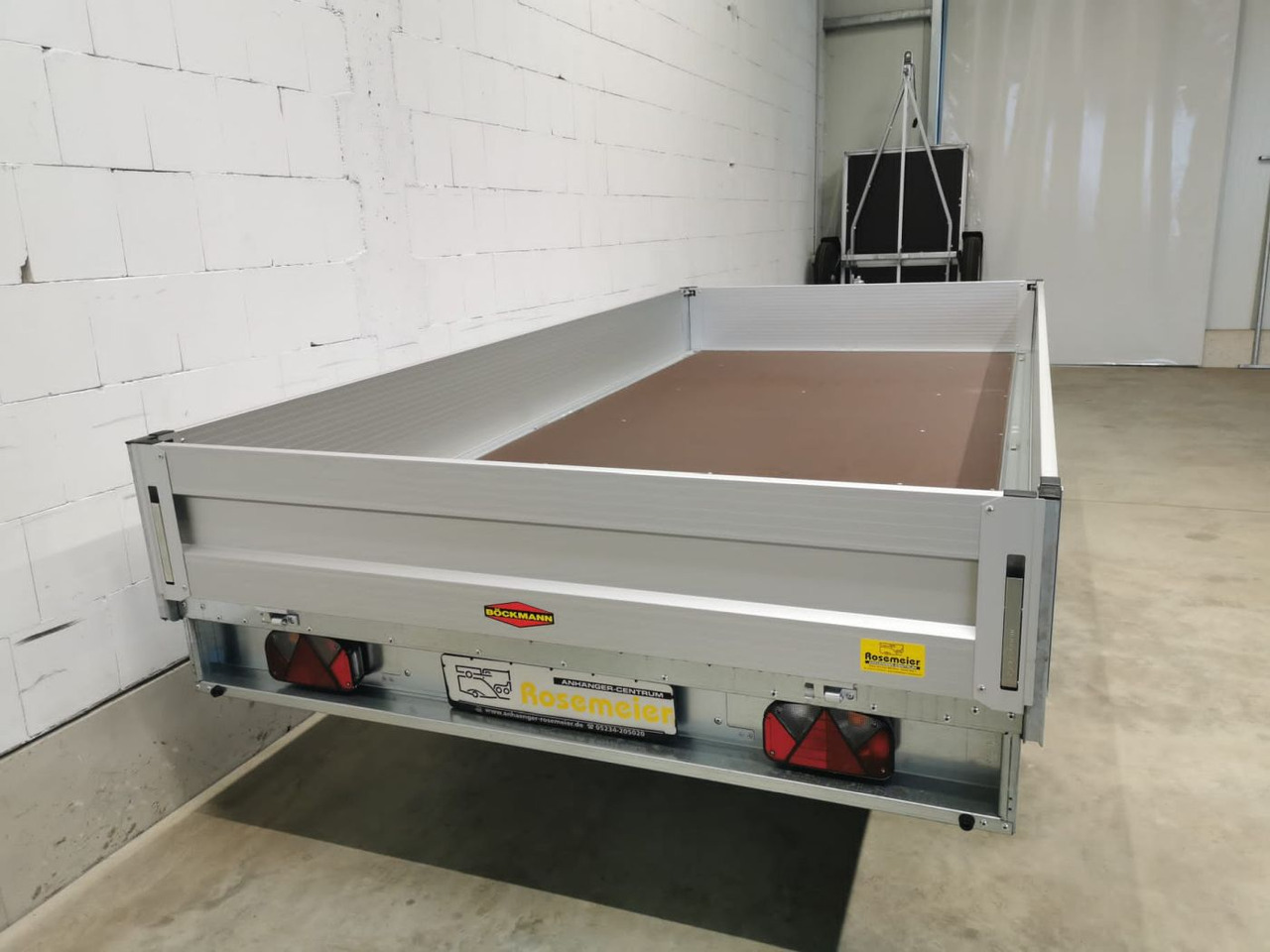 Pritschenanhänger/ Plattformanhänger, Zustand - NEU BOECKMANN HL-AL 3718/27 Eco XXL Hochlader: das Bild 7