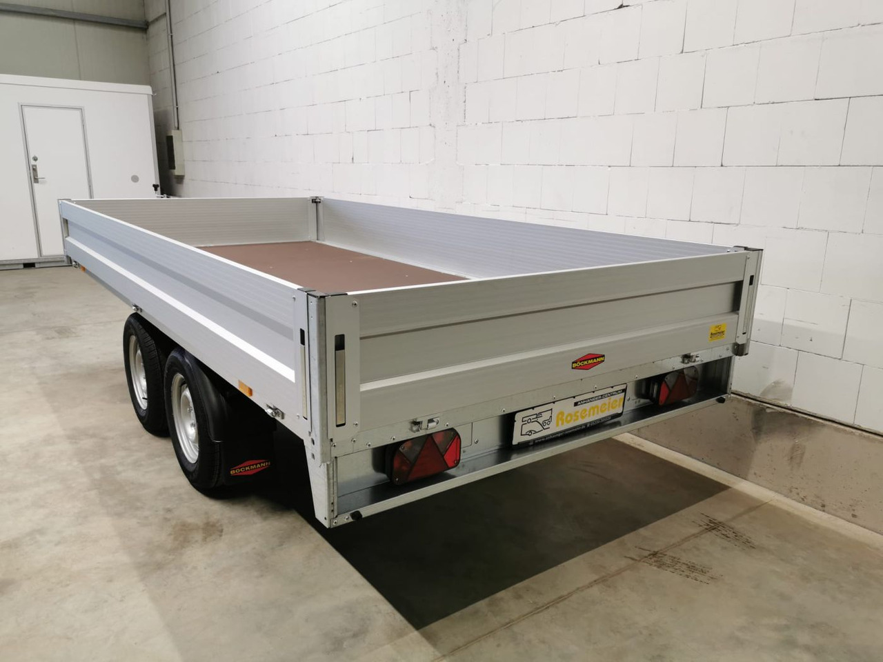 Pritschenanhänger/ Plattformanhänger, Zustand - NEU BOECKMANN HL-AL 3718/27 Eco XXL Hochlader: das Bild 15