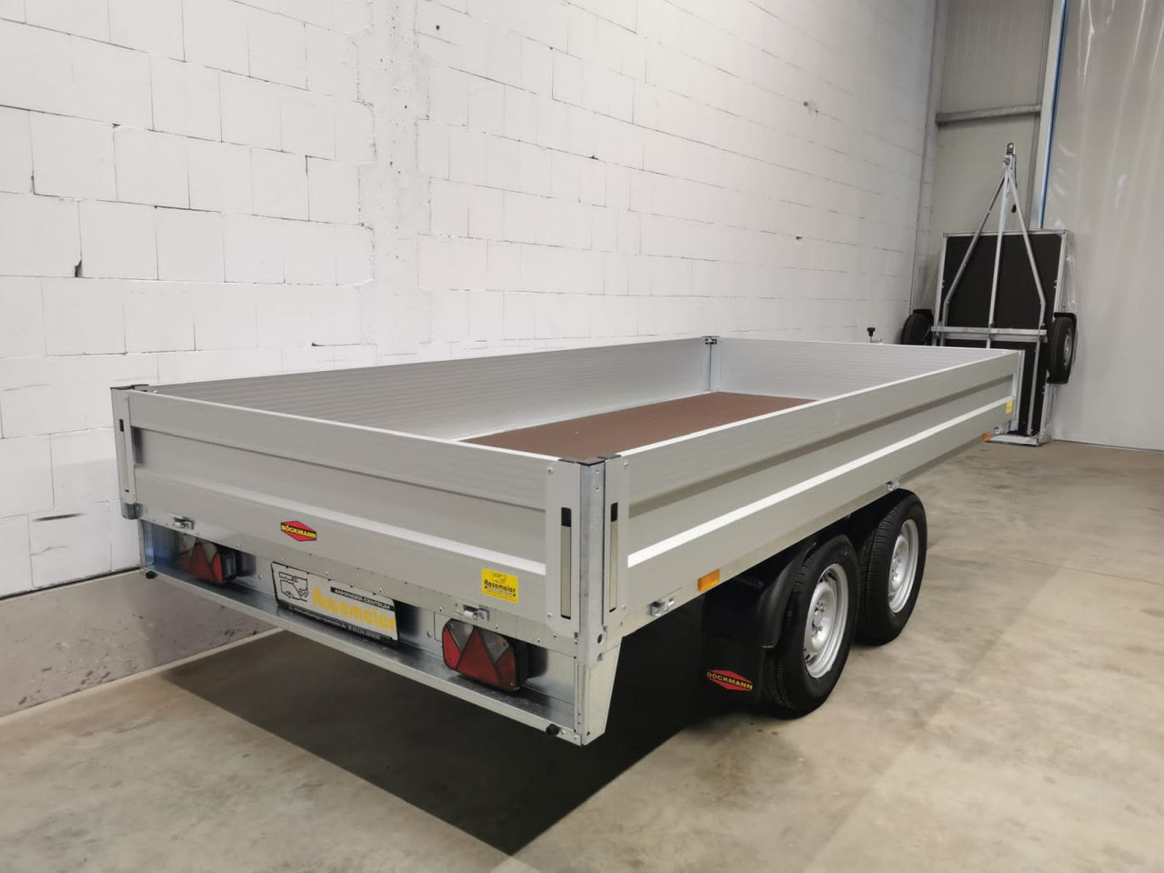 Pritschenanhänger/ Plattformanhänger, Zustand - NEU BOECKMANN HL-AL 3718/27 Eco XXL Hochlader: das Bild 6