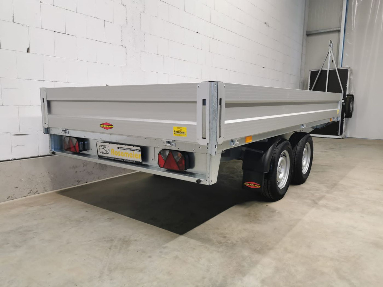 Pritschenanhänger/ Plattformanhänger, Zustand - NEU BOECKMANN HL-AL 3718/27 Eco XXL Hochlader: das Bild 8