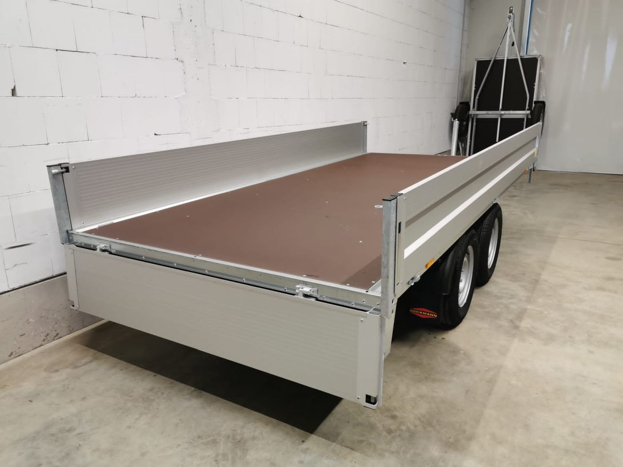 Pritschenanhänger/ Plattformanhänger, Zustand - NEU BOECKMANN HL-AL 3718/27 Eco XXL Hochlader: das Bild 13