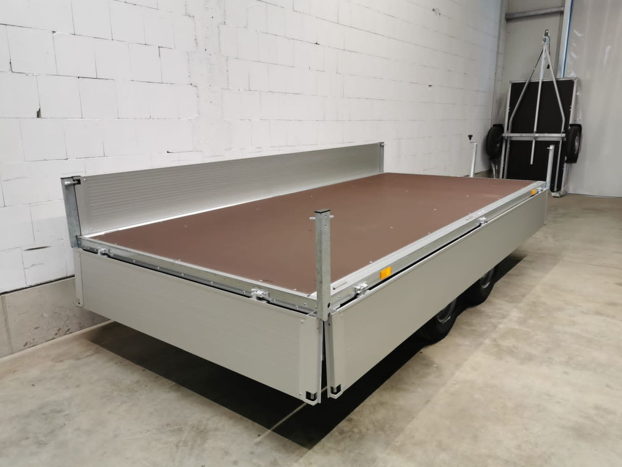 Pritschenanhänger/ Plattformanhänger, Zustand - NEU BOECKMANN HL-AL 3718/27 Eco XXL Hochlader: das Bild 26