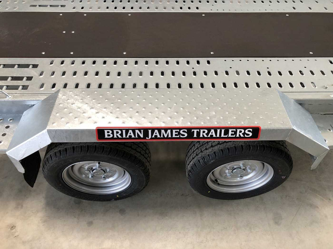 Baumaschinenanhänger, Zustand - NEU BRIAN_JAMES Cargo Digger Plant 2 Maschinentransporter: das Bild 18