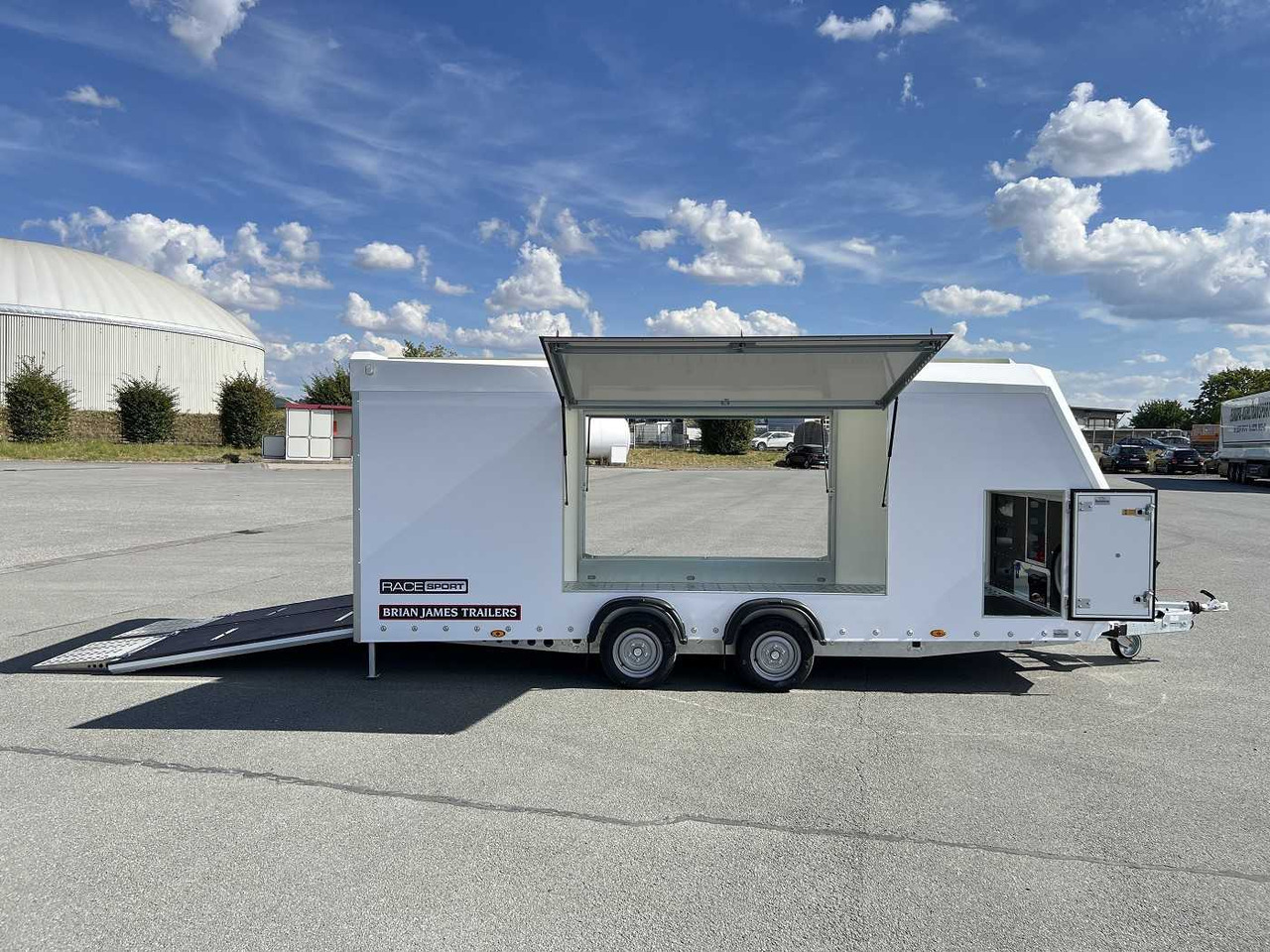 Autotransporter Anhänger, Zustand - NEU BRIAN_JAMES Race Sport 340-5010 Autotransporter geschlossen: das Bild 7