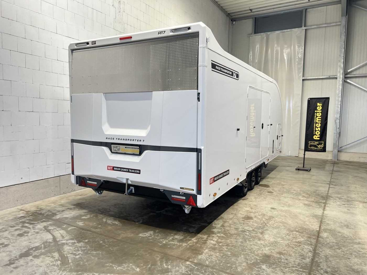 Autotransporter Anhänger, Zustand - NEU BRIAN_JAMES Race Transporter 7 Autotransporter geschlossen: das Bild 19