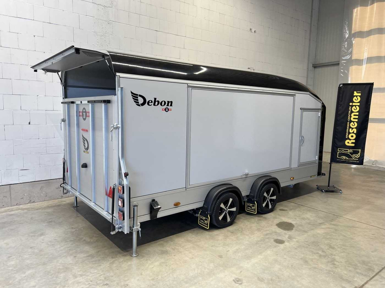 CHEVAL LIBERTE DEBON C1000 Roadster 2 VKL ALF Autotransporter geschlo - Autotransporter Anhänger: das Bild 5 CHEVAL LIBERTE DEBON C1000 Roadster 2 VKL ALF Autotransporter geschlo - Autotransporter Anhänger: das Bild 5