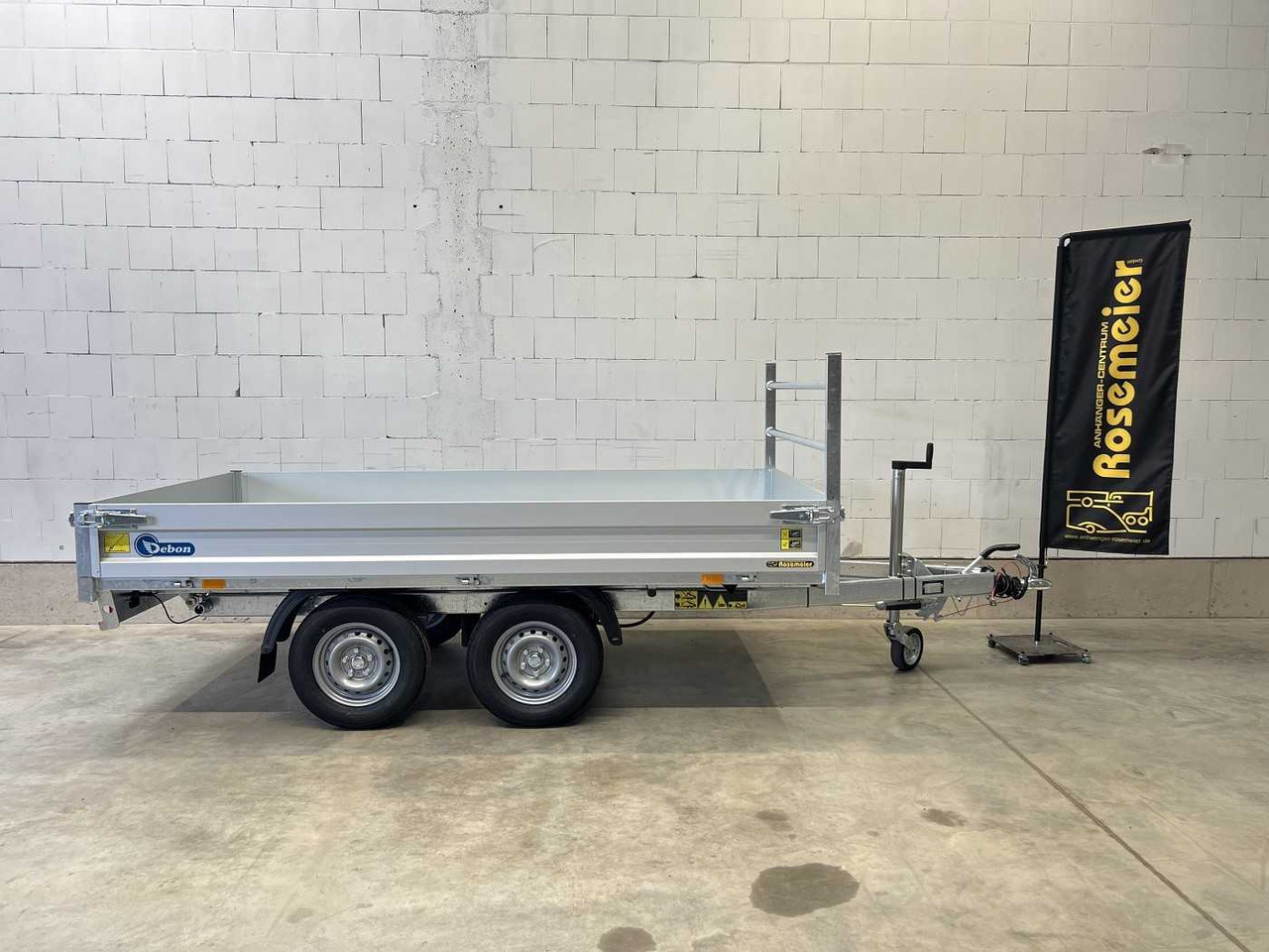 CHEVAL LIBERTE DEBON PW1.2E Lux E-Pumpe Rückwärtskipper - Kipper Anhänger: das Bild 5 CHEVAL LIBERTE DEBON PW1.2E Lux E-Pumpe Rückwärtskipper - Kipper Anhänger: das Bild 5