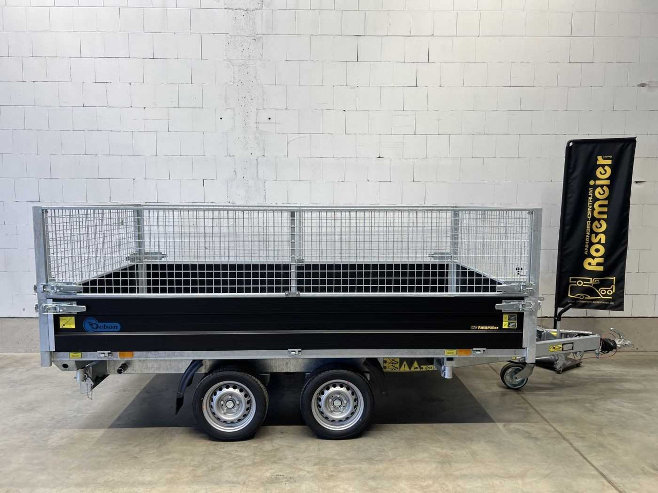 CHEVAL LIBERTE DEBON PW3.3E Black Gitter Dreiseitenkipper - Kipper Anhänger: das Bild 2 CHEVAL LIBERTE DEBON PW3.3E Black Gitter Dreiseitenkipper - Kipper Anhänger: das Bild 2