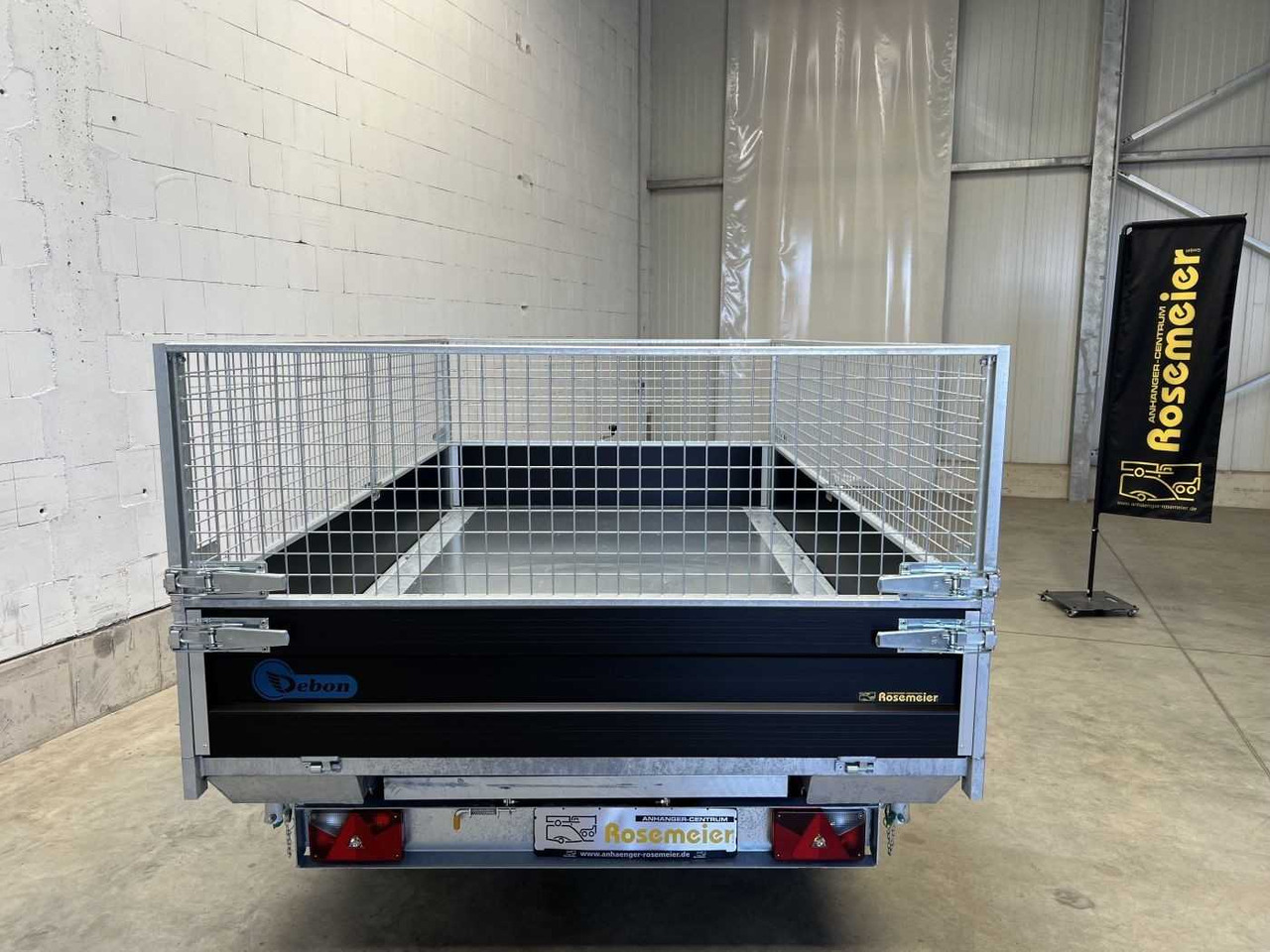 CHEVAL LIBERTE DEBON PW3.3E Black Gitter Dreiseitenkipper - Kipper Anhänger: das Bild 3 CHEVAL LIBERTE DEBON PW3.3E Black Gitter Dreiseitenkipper - Kipper Anhänger: das Bild 3