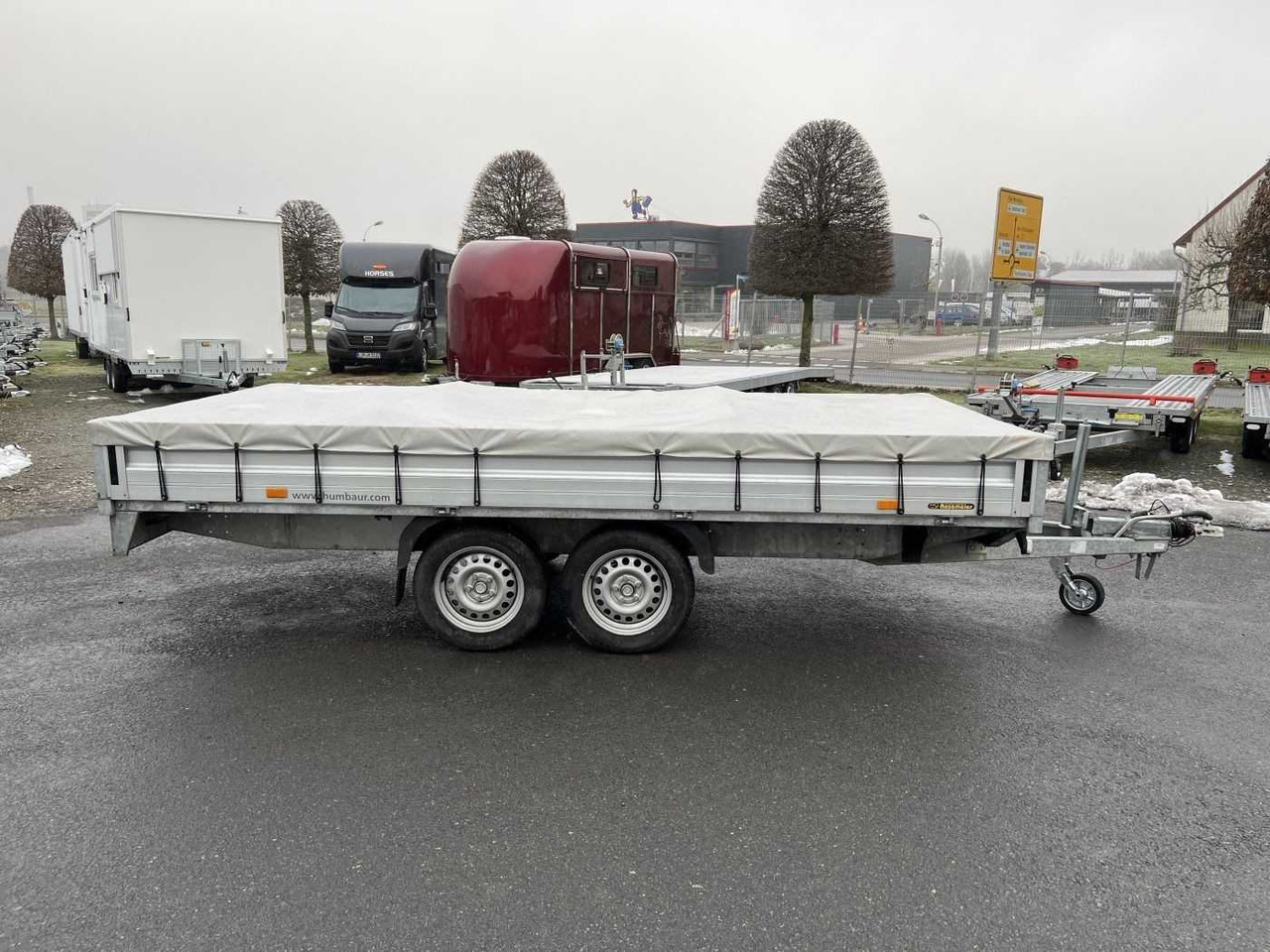 HUMBAUR HT 254118 Hochlader - Pritschenanhänger/ Plattformanhänger: das Bild 2 HUMBAUR HT 254118 Hochlader - Pritschenanhänger/ Plattformanhänger: das Bild 2