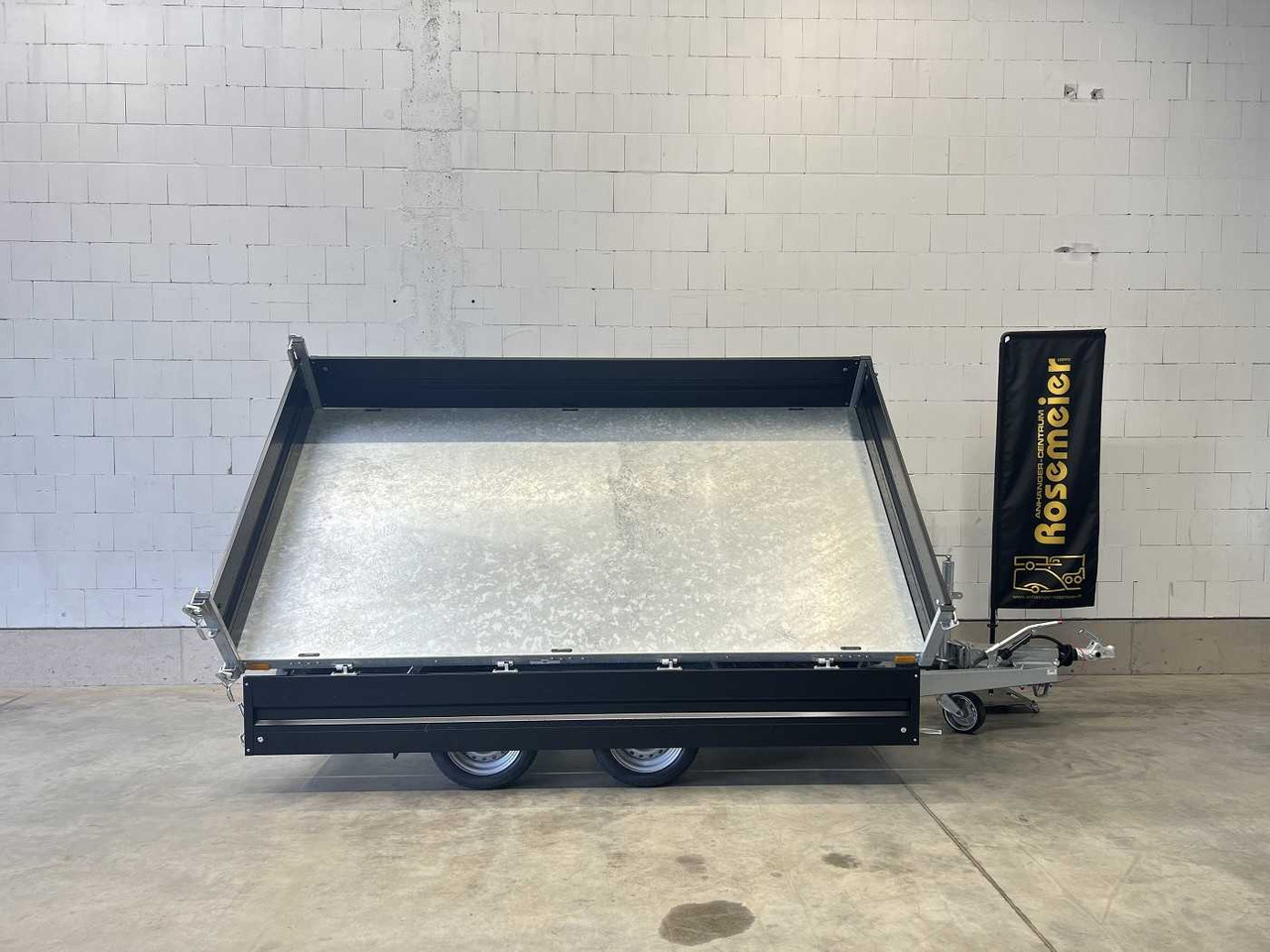 Kipper Anhänger, Zustand - NEU HUMBAUR HTK 3500.31 Stahl Black Dreiseitenkipper: das Bild 13
