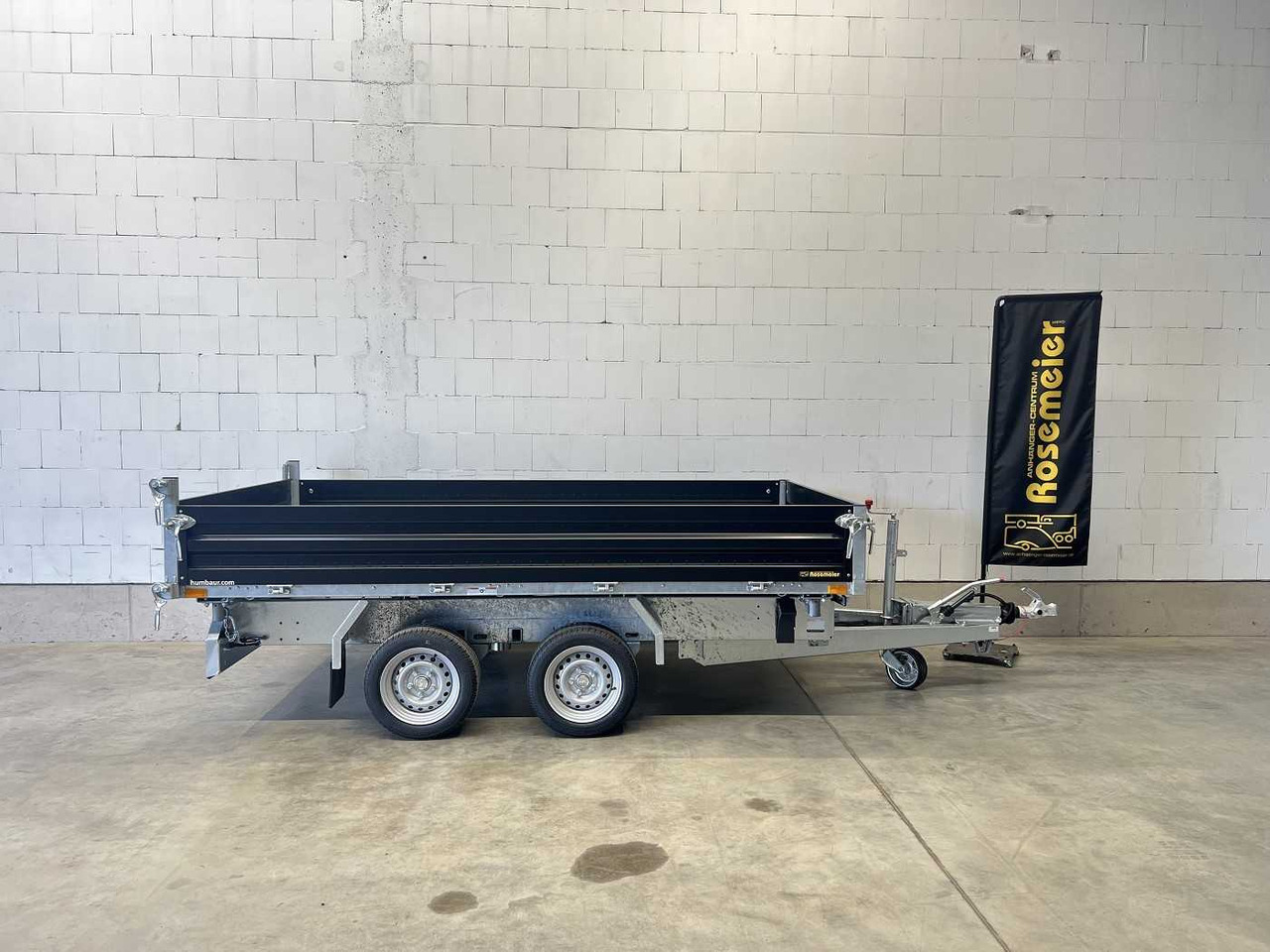 Kipper Anhänger, Zustand - NEU HUMBAUR HTK 3500.31 Stahl Black Dreiseitenkipper: das Bild 20