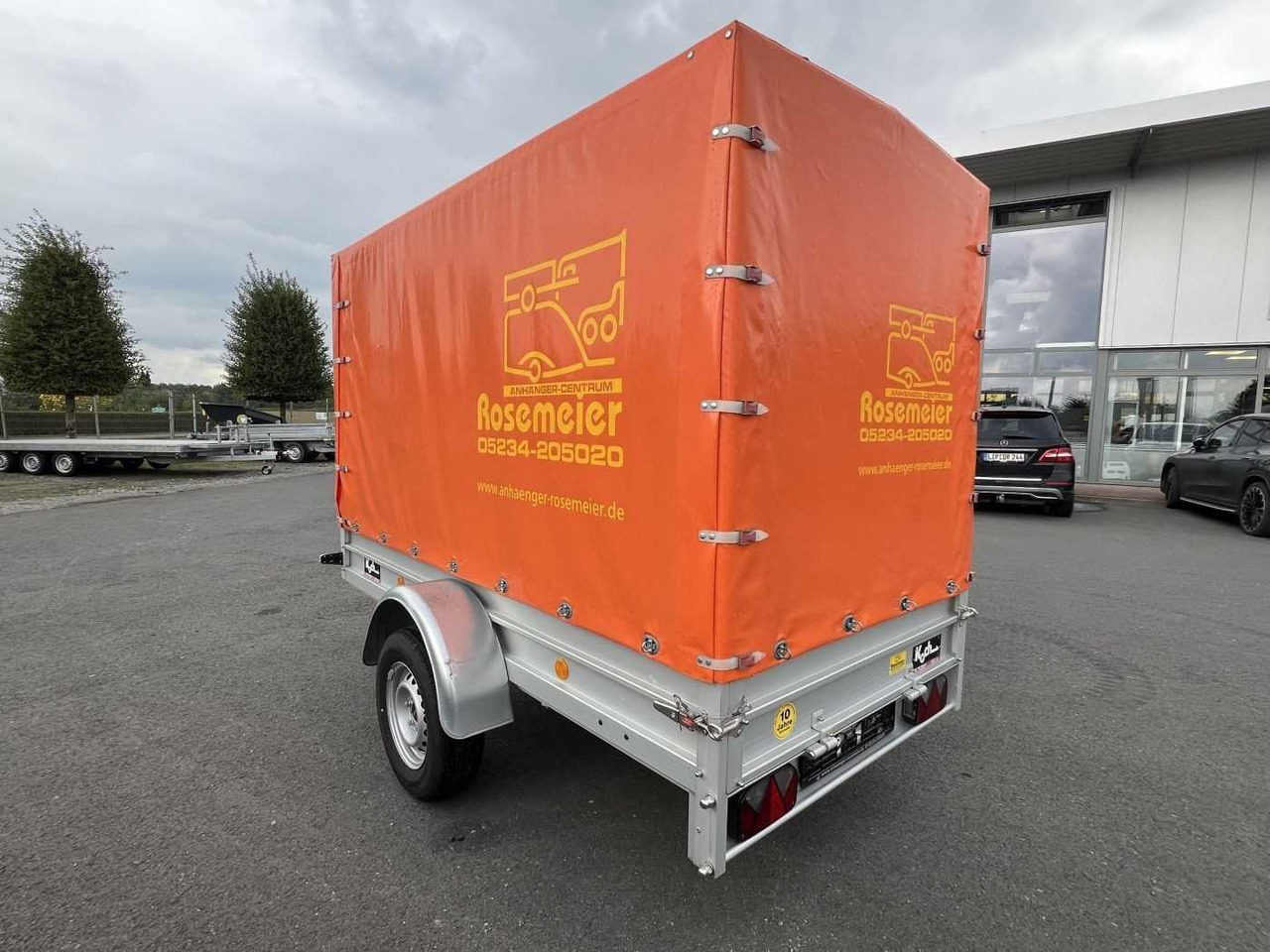 KOCH U4 Plane Kastenanhänger ungebremst - PKW Anhänger: das Bild 3 KOCH U4 Plane Kastenanhänger ungebremst - PKW Anhänger: das Bild 3
