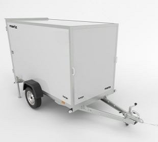 MARTZ Kargo 250 0,75T Kofferanhänger - Motorradanhänger: das Bild 1 MARTZ Kargo 250 0,75T Kofferanhänger - Motorradanhänger: das Bild 1