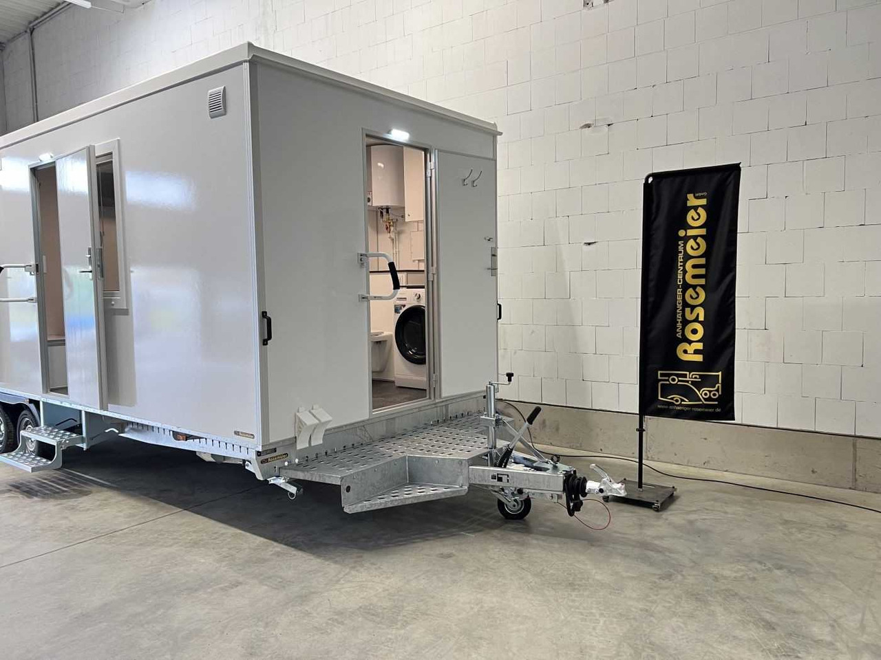 ROSEMEIER EW TA-NO Mannschaftswagen 738 Mannschaftswagen - Wohncontainer, Anhänger: das Bild 4 ROSEMEIER EW TA-NO Mannschaftswagen 738 Mannschaftswagen - Wohncontainer, Anhänger: das Bild 4