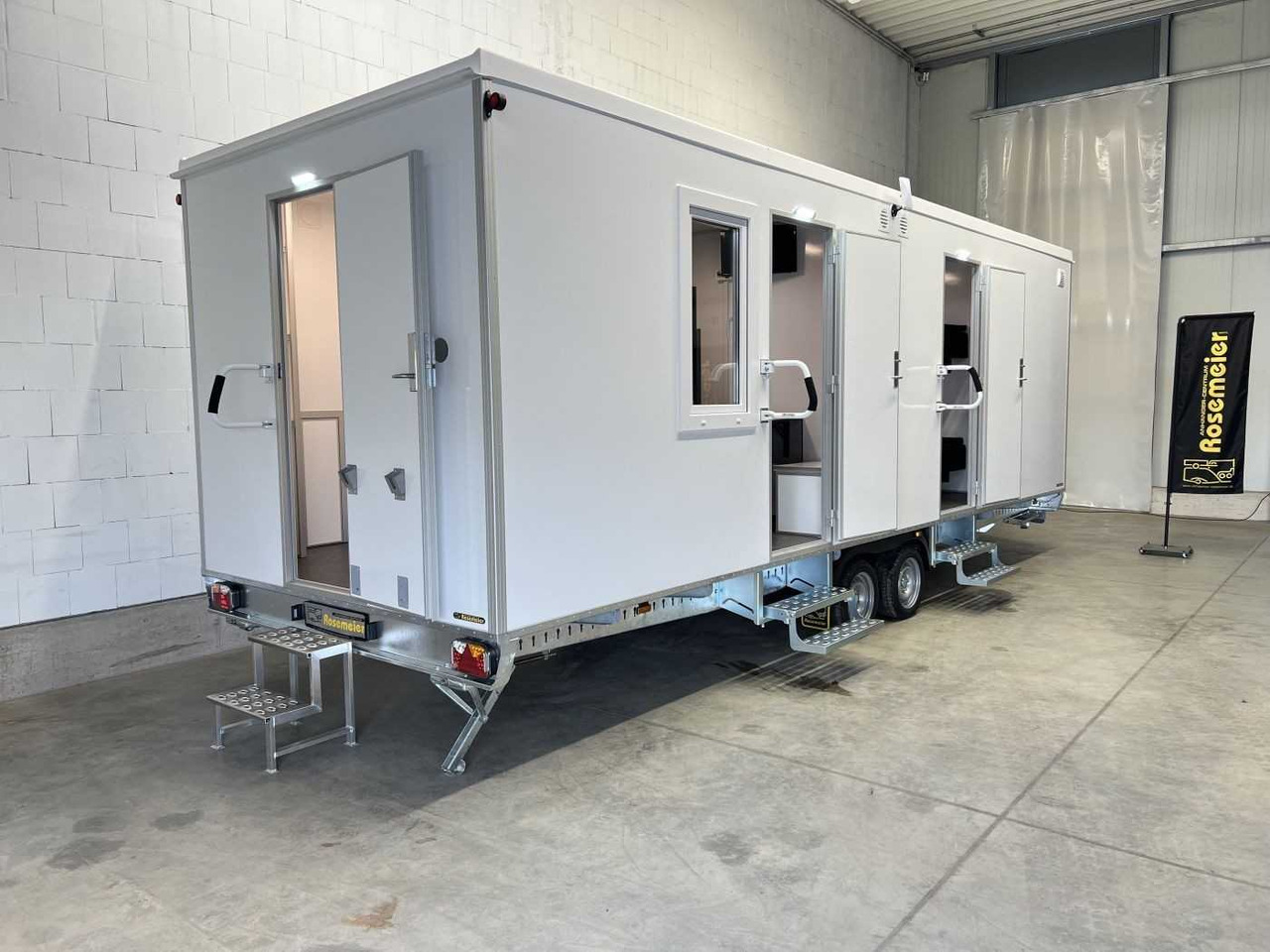 ROSEMEIER EW TA-NO Mannschaftswagen 738 Mannschaftswagen - Wohncontainer, Anhänger: das Bild 3 ROSEMEIER EW TA-NO Mannschaftswagen 738 Mannschaftswagen - Wohncontainer, Anhänger: das Bild 3