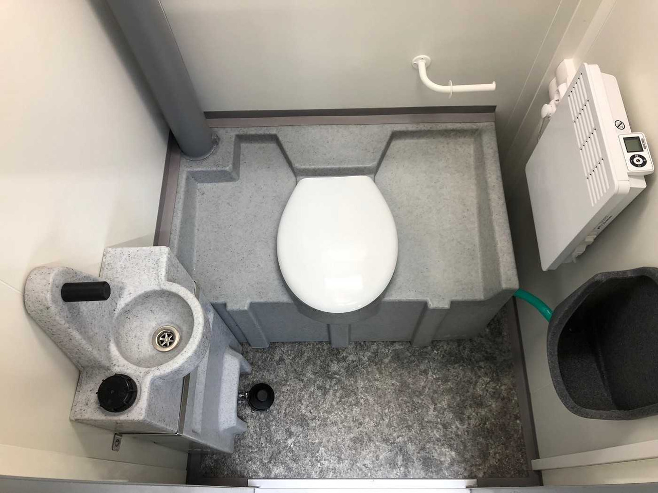 ROSEMEIER VE Baustellentoilette Comfort TU Toilettenanhänger - Wohncontainer, Anhänger: das Bild 3 ROSEMEIER VE Baustellentoilette Comfort TU Toilettenanhänger - Wohncontainer, Anhänger: das Bild 3