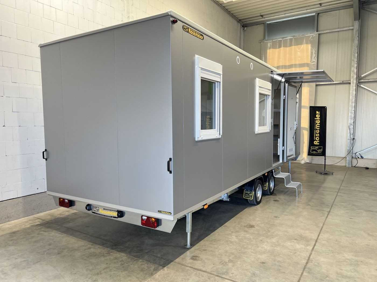 ROSEMEIER VE MOBI 7346 SP 1 Mannschaftswagen - Wohncontainer, Anhänger: das Bild 3 ROSEMEIER VE MOBI 7346 SP 1 Mannschaftswagen - Wohncontainer, Anhänger: das Bild 3