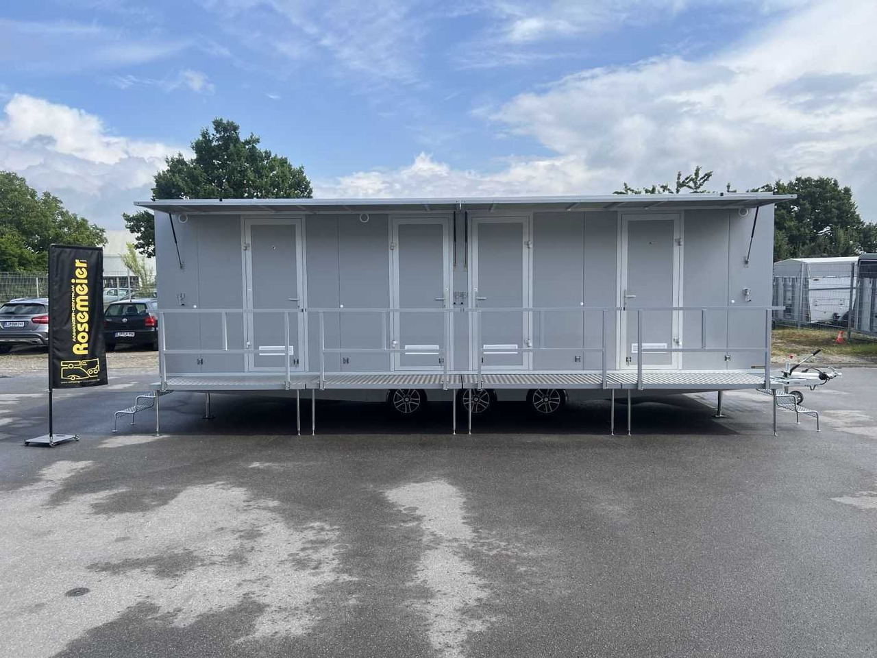 ROSEMEIER VE MOBI 8344 SP 3 Tridem Veranda Mannschaftswagen - Wohncontainer, Anhänger: das Bild 5 ROSEMEIER VE MOBI 8344 SP 3 Tridem Veranda Mannschaftswagen - Wohncontainer, Anhänger: das Bild 5
