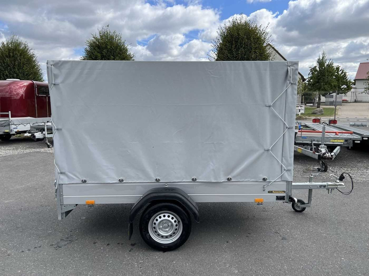 SARIS McAlu Pro DV75 mit Plane Kastenanhänger ungebrem - PKW Anhänger: das Bild 2 SARIS McAlu Pro DV75 mit Plane Kastenanhänger ungebrem - PKW Anhänger: das Bild 2