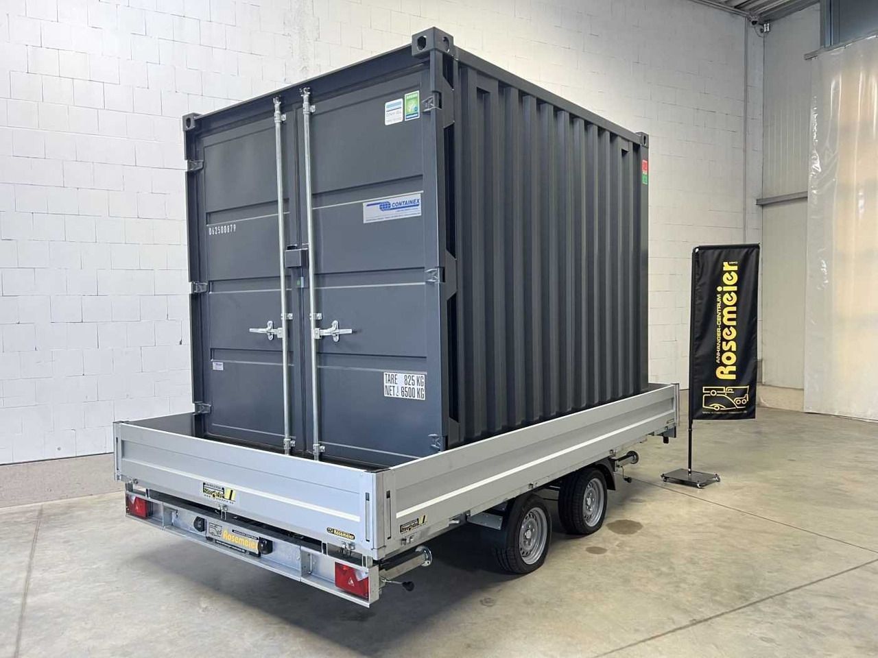 STEDELE Container Hochlader - PKW Anhänger: das Bild 3 STEDELE Container Hochlader - PKW Anhänger: das Bild 3