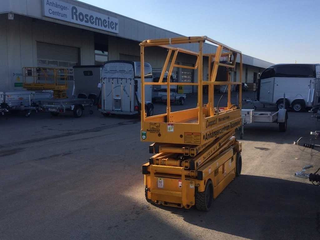 Scherenbühne, Zustand - NEU Scherenbühne Compact 8 Sonderanhänger Mietgerät: das Bild 10