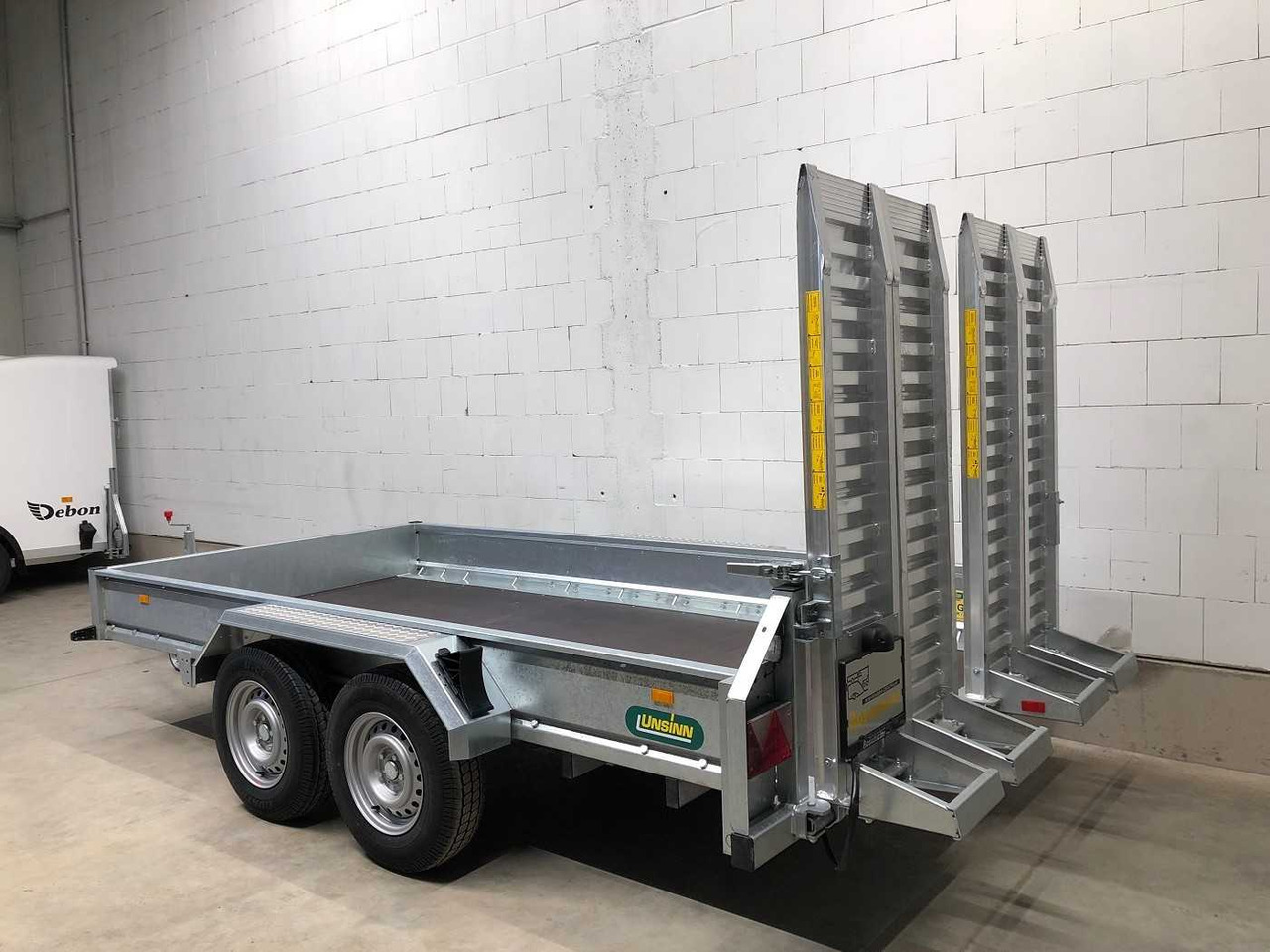 UNSINN UB 3618-35-14 Doppelrampe Maschinentransporter - Baumaschinenanhänger: das Bild 3 UNSINN UB 3618-35-14 Doppelrampe Maschinentransporter - Baumaschinenanhänger: das Bild 3