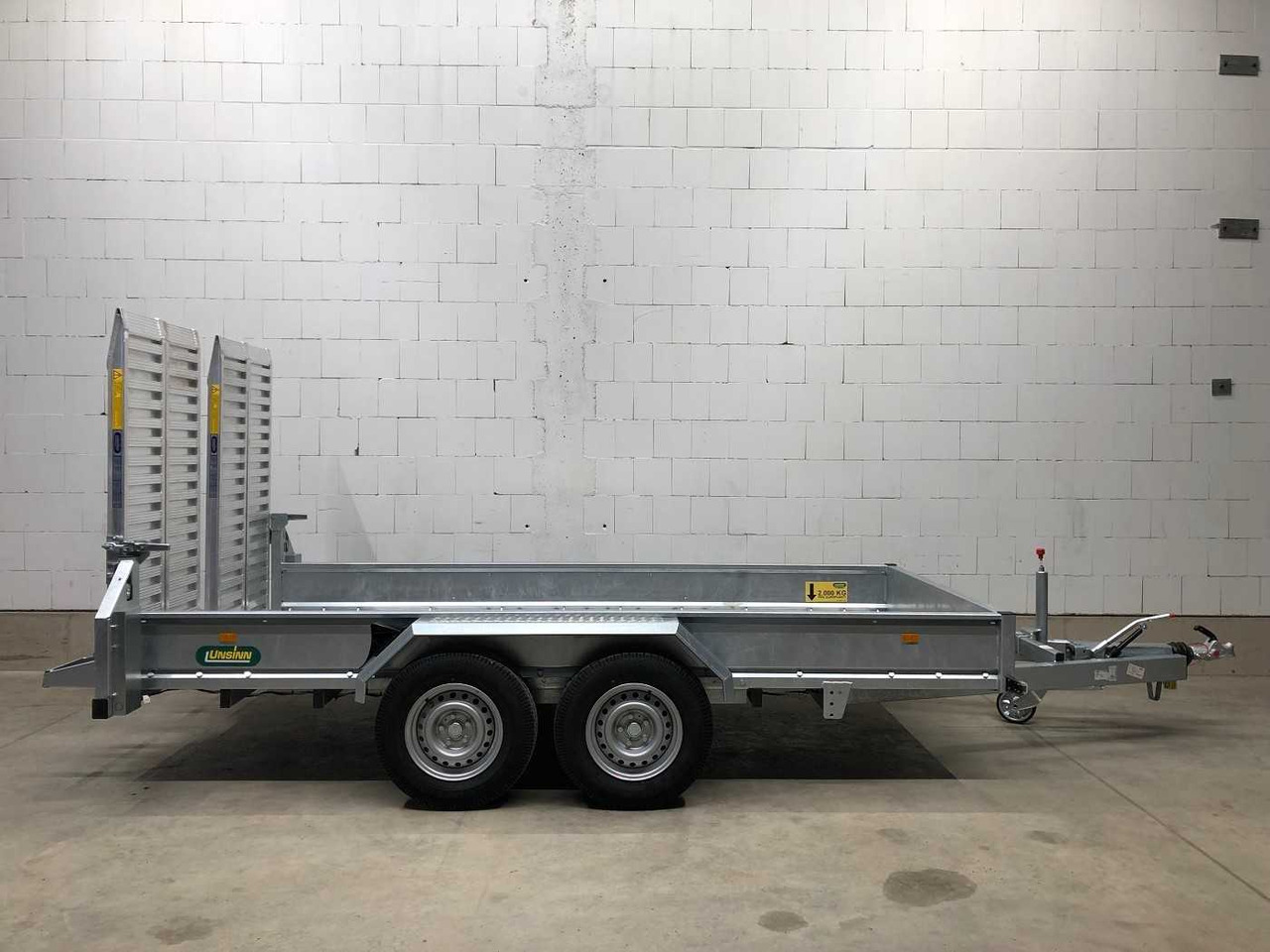 UNSINN UB 3618-35-14 Doppelrampe Maschinentransporter - Baumaschinenanhänger: das Bild 1 UNSINN UB 3618-35-14 Doppelrampe Maschinentransporter - Baumaschinenanhänger: das Bild 1