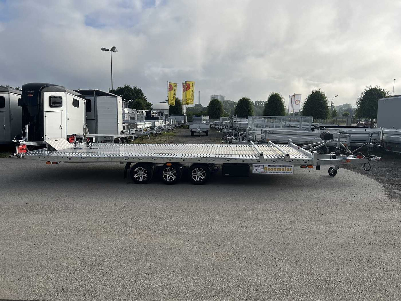 VEZEKO Jumbola 35.60 Tridem Autotransporter - Autotransporter Anhänger: das Bild 2 VEZEKO Jumbola 35.60 Tridem Autotransporter - Autotransporter Anhänger: das Bild 2