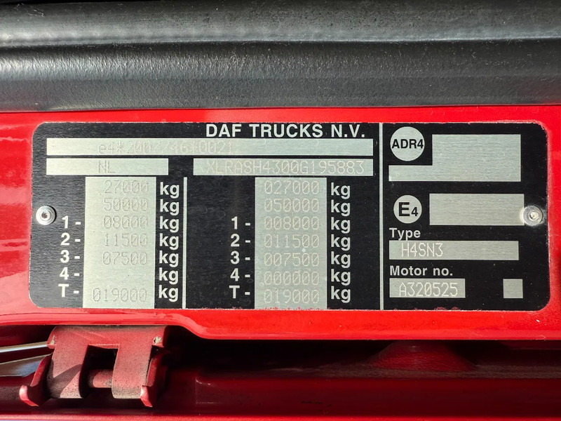 Fahrgestell LKW DAF XF 480 XF480 6X2 SSC CHASSIS EURO6 HOLLAND TRUCK TUV 4-2026 Smart Tacho: das Bild 11