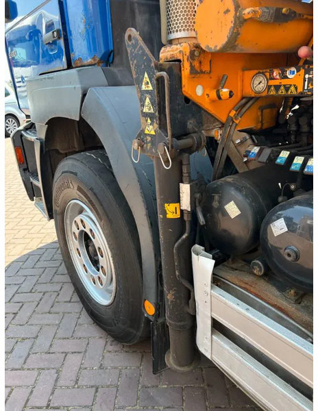 Kipper, Autokran MAN 33 FE 33.410 6X4 KRAAN + KIPPER EURO 2 BLADGEVEERD: das Bild 10