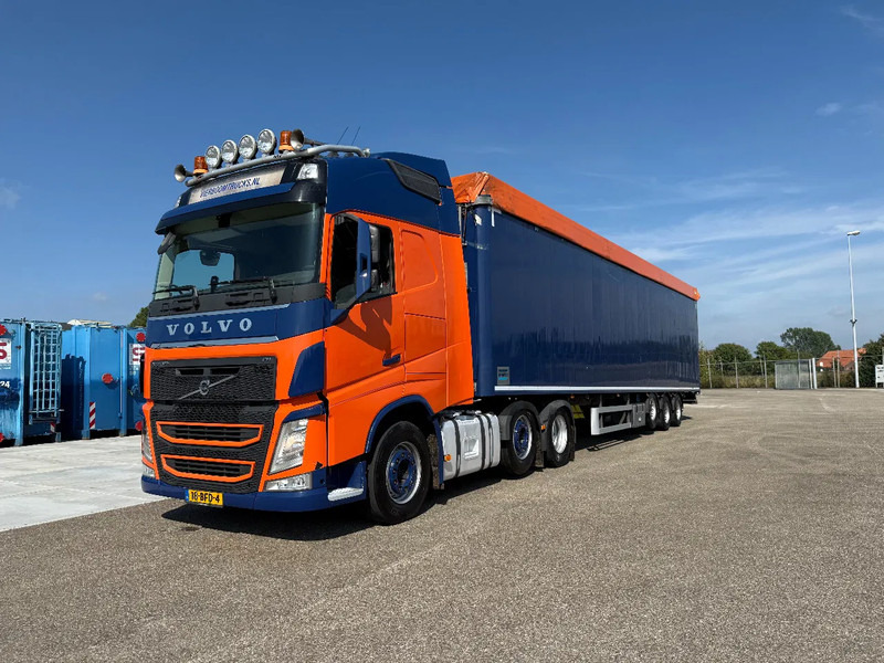 Volvo FH FH460 6X2 Komplett mit 2016 Knapen K100 Walking Floor - Sattelzugmaschine: das Bild 1 Volvo FH FH460 6X2 Komplett mit 2016 Knapen K100 Walking Floor - Sattelzugmaschine: das Bild 1