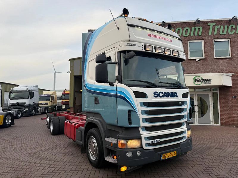 Scania R480 R480 6X2 Topline chassis / Retarder / Lift axle / euro5 / Holland Truck - Fahrgestell LKW: das Bild 1 Scania R480 R480 6X2 Topline chassis / Retarder / Lift axle / euro5 / Holland Truck - Fahrgestell LKW: das Bild 1
