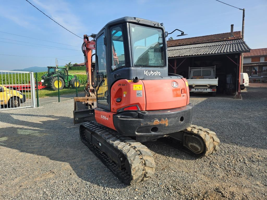 KUBOTA U 55 -4 - Minibagger: das Bild 4 KUBOTA U 55 -4 - Minibagger: das Bild 4