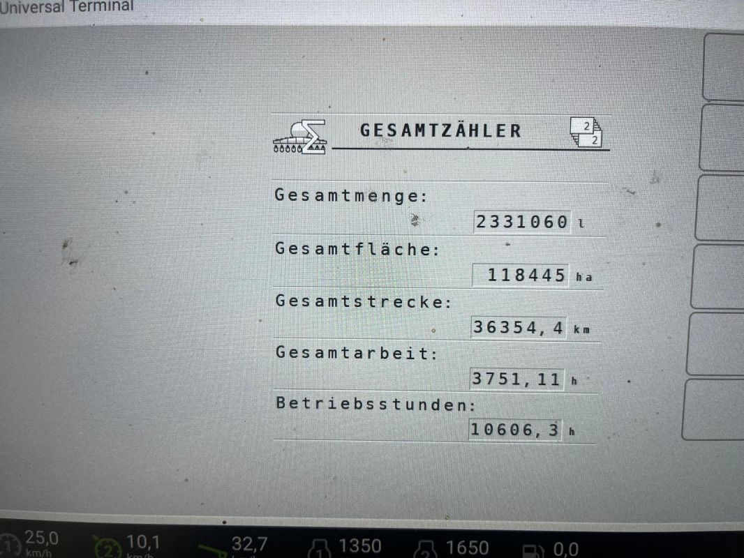 Dammann ANP 6036 ProfiClass 6000 l 36m - Pflanzenschutzspritze: das Bild 2 Dammann ANP 6036 ProfiClass 6000 l 36m - Pflanzenschutzspritze: das Bild 2